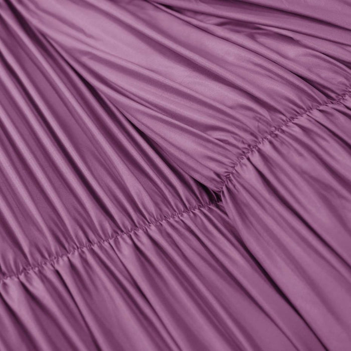 pleated all over ruffle quilt cover set