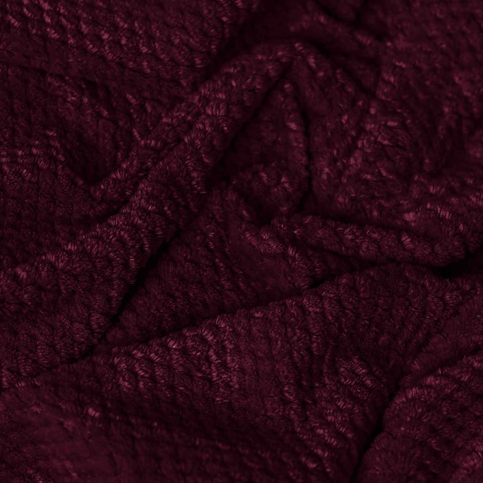 silky soft 310gsm popcorn embossed fleece ac blanket