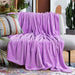 silky soft 310gsm popcorn embossed fleece ac blanket