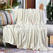 silky soft 310gsm popcorn embossed fleece ac blanket