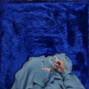 luxury crushed velvet prayer mat