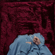 luxury crushed velvet prayer mat