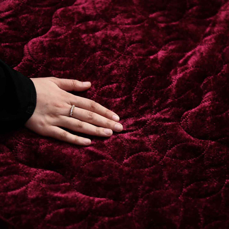 luxury crushed velvet prayer mat