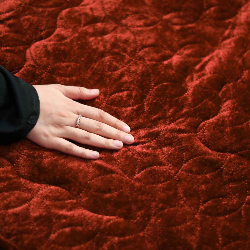 luxury crushed velvet prayer mat