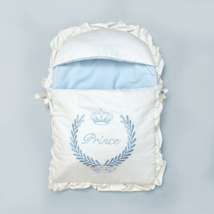 Prince Embroidered Sleeping Carry Nest