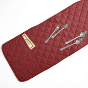 waterproof quilted microwave oven cover maroon