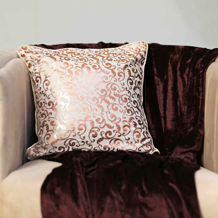 rotary copper foil cushion cover