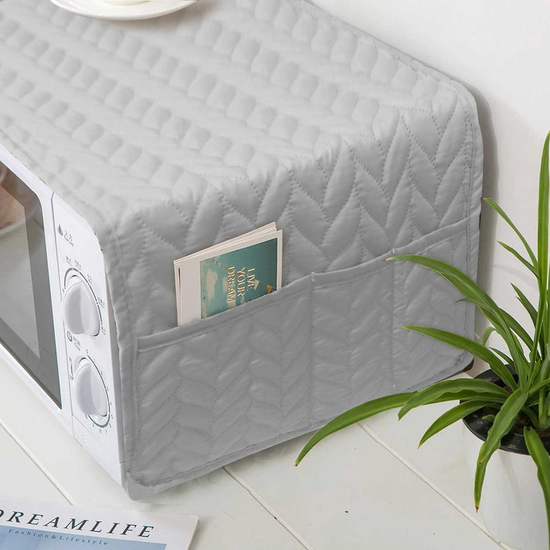 ultrasonic microwave oven cover silver