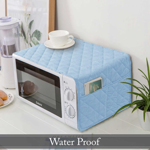 waterproof quilted microwave oven cover sky