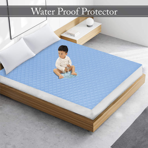 waterproof quilted mattress protectors fitted sky