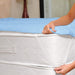 waterproof quilted mattress protectors with elastic strap sky
