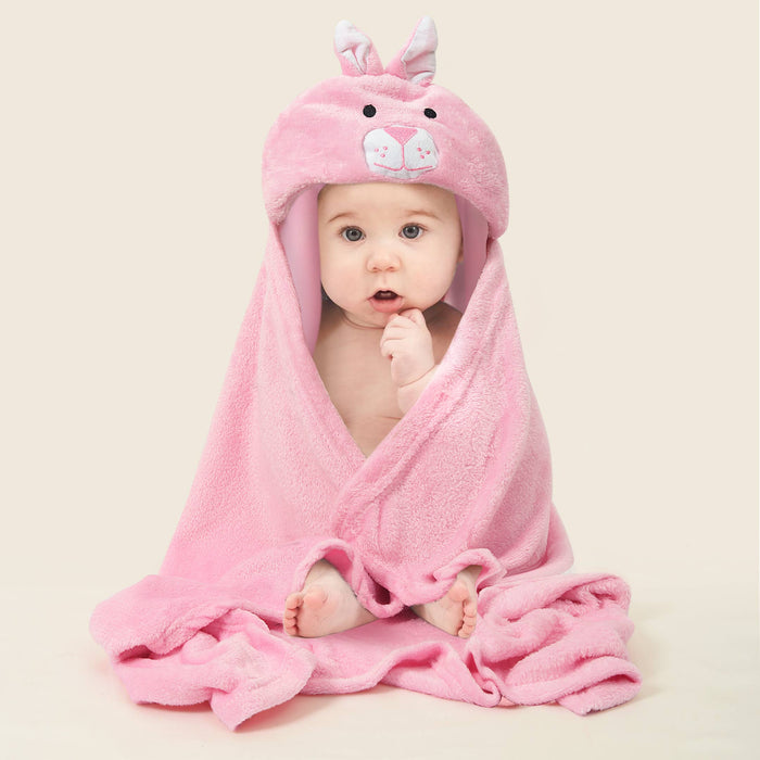 Soft & Plush Fleece Hoodie Baby Blankets