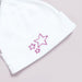 stars embroidered baby cap