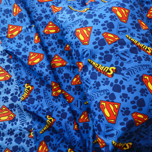 superman polycotton single bedsheet