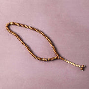 wood texture tasbih