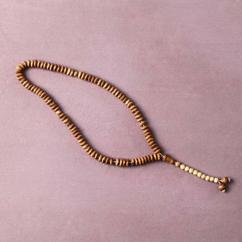 wood texture tasbih
