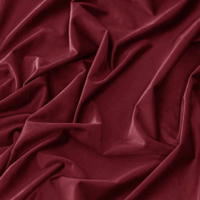 ultrasoft fine grommet top velvet curtain panels maroon