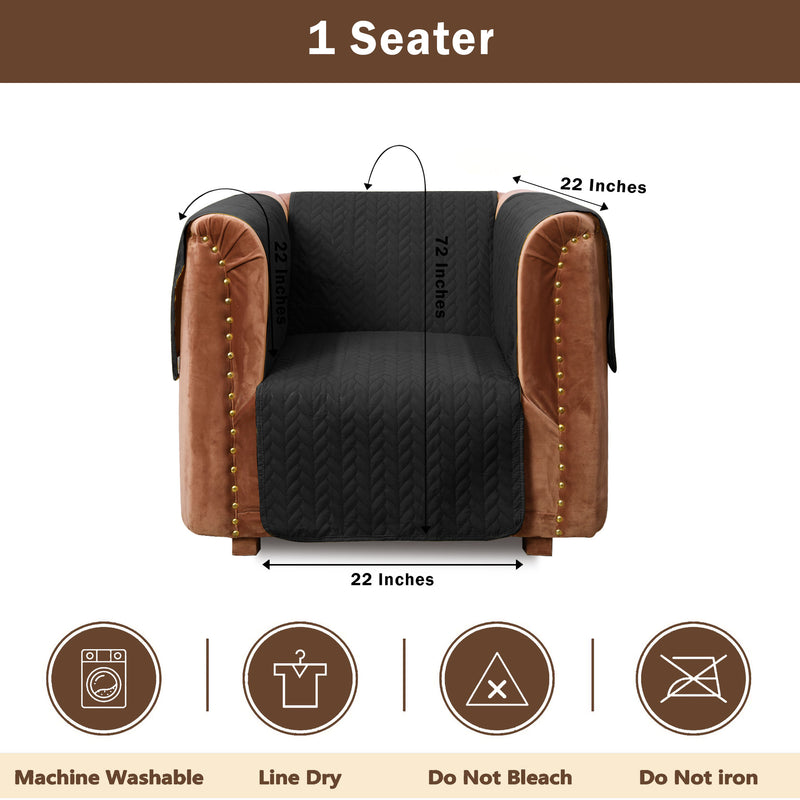 ultrasonic quilted sofa covers set