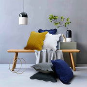 ultrasonic cushion cover navy