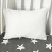 white stars baby bedsheet pillow