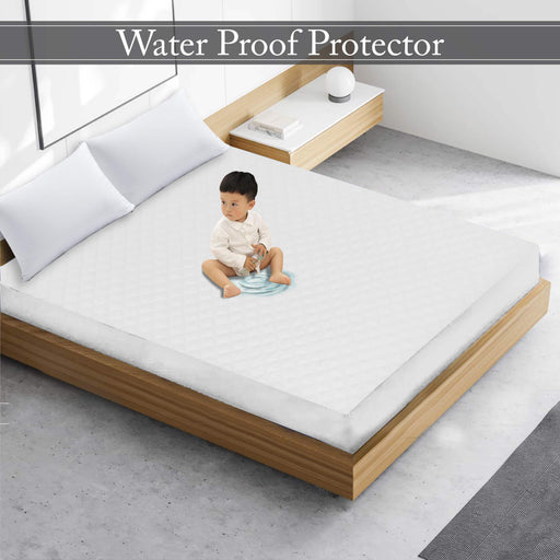 waterproof quilted mattress protectors fitted white