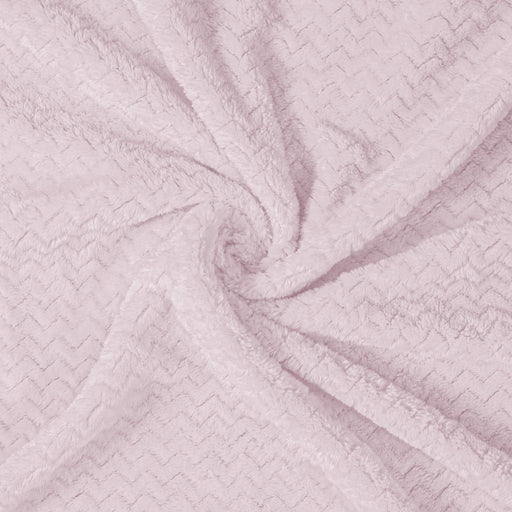 zigzag embossed fleece blankets