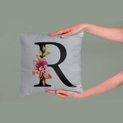 customized alphabet cushion cover