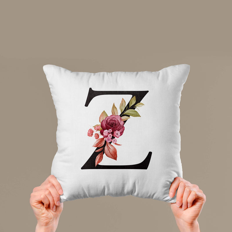 customized alphabet cushion cover