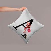 customized alphabet cushion cover