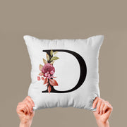 customized alphabet cushion cover