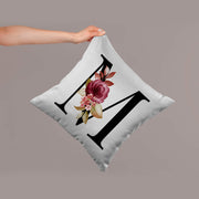 customized alphabet cushion cover