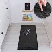 luxury velvet embossed kids prayer mat