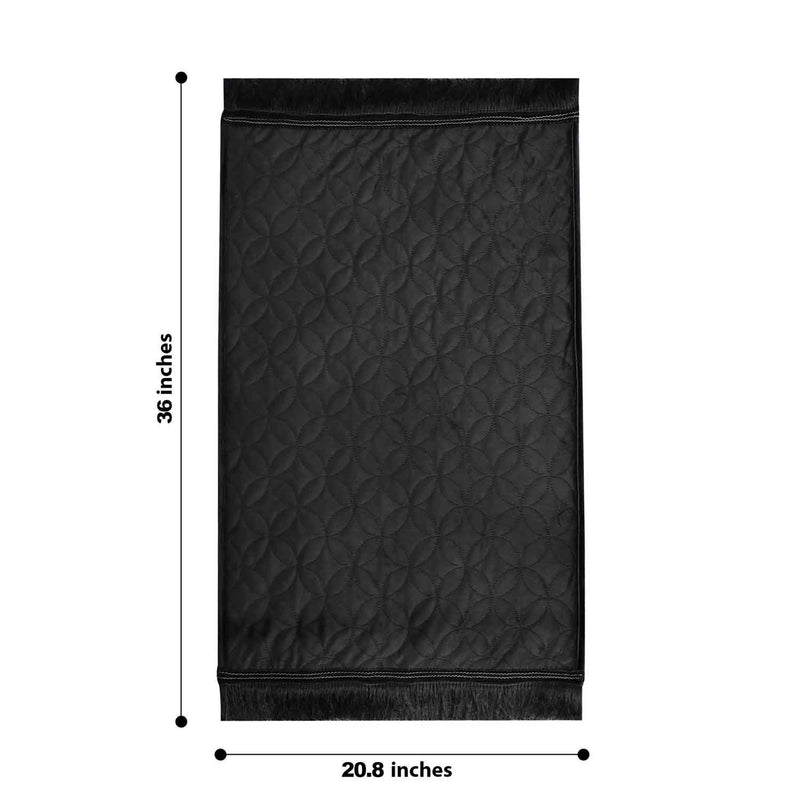 luxury velvet embossed kids prayer mat