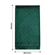 luxury velvet embossed kids prayer mat