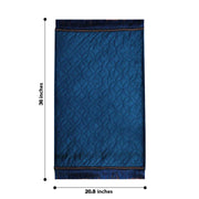 luxury velvet embossed kids prayer mat