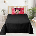 black minnie single bedsheet
