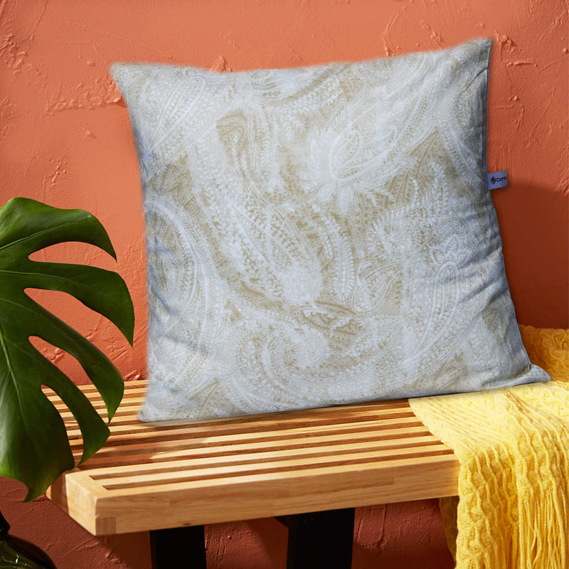 paisley skin zip cushion cover