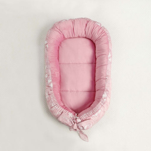 pink butterfly baby snuggle bed