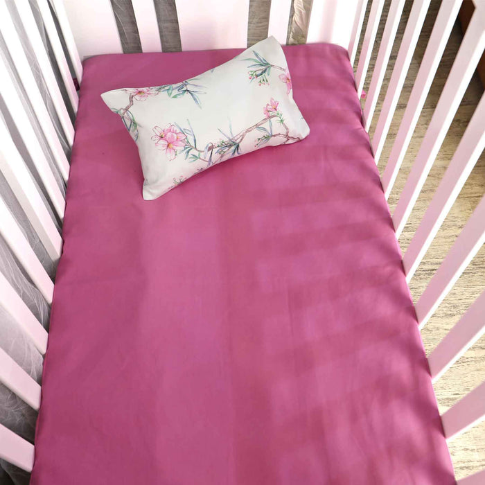 pink delicacies baby bedsheet pillow