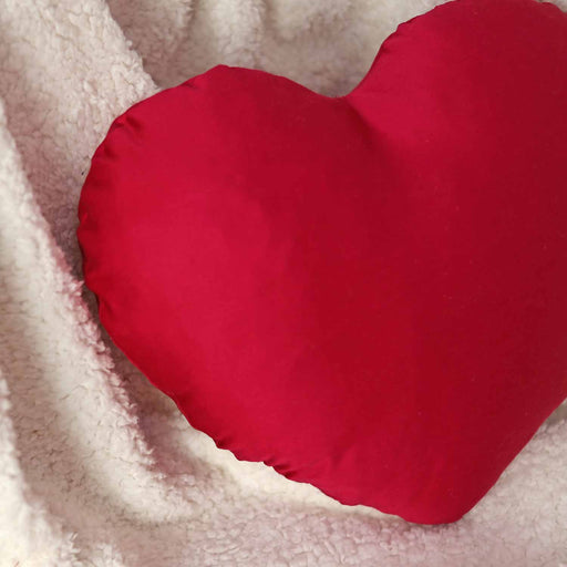 pink heart baby cushion