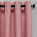 textured red blackout curtain