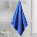 solid royal blue baby towels