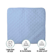 plain sky baby diaper changing sheet