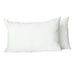 plain white cotton pillow covers